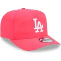 los-angeles-dodgers-mlb-new-era-justerbar-rosa-bojd-keps-golfer-everyday-nylon