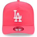 gorra-curva-rosa-ajustable-golfer-everyday-nylon-de-los-angeles-dodgers-mlb-de-new-era