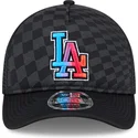 svart-trucker-keps-9forty-m-crown-a-frame-gradient-raceway-los-angeles-dodgers-mlb-fran-new-era