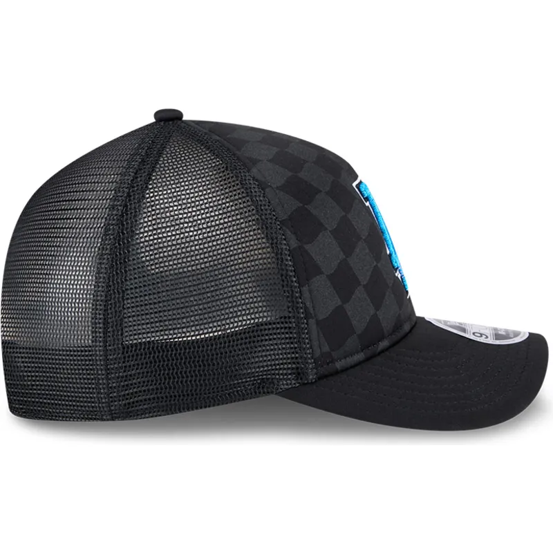 svart-trucker-keps-9forty-m-crown-a-frame-gradient-raceway-los-angeles-dodgers-mlb-fran-new-era