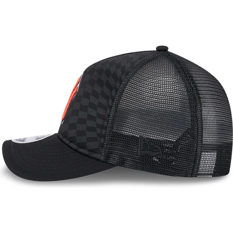 svart-trucker-keps-9forty-m-crown-a-frame-gradient-raceway-new-york-yankees-mlb-fran-new-era