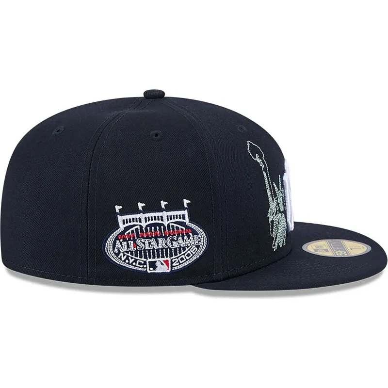 marinbla-platt-keps-justerad-59fifty-state-stitch-new-york-yankees-mlb-fran-new-era