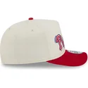vit-och-rod-kurvad-keps-snapback-golfer-team-scribble-fran-philadelphia-phillies-mlb-av-new-era