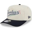 new-era-new-york-yankees-mlb-golfer-team-scribble-svart-och-vit-snapback-bojd-keps