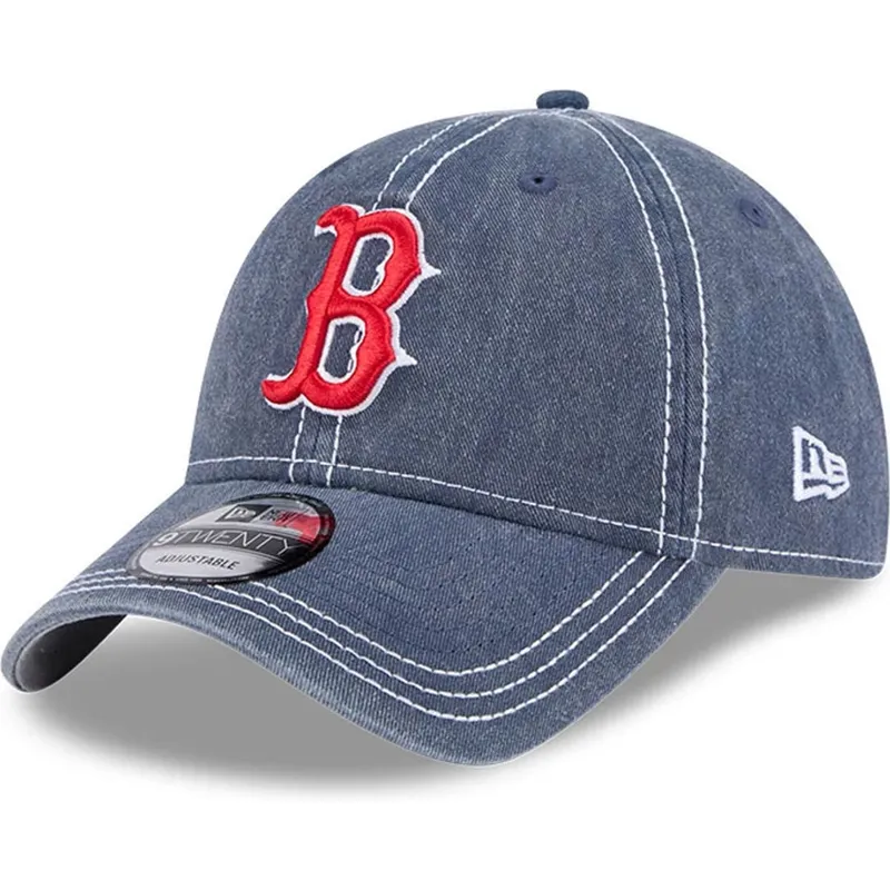 bojd-bla-justerbar-keps-9twenty-washed-contrast-fran-boston-red-sox-mlb-av-new-era