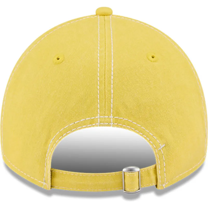 gul-bojd-justerbar-keps-9twenty-washed-contrast-fran-los-angeles-lakers-nba-av-new-era