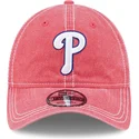 philadelphia-phillies-mlb-new-era-9twenty-rosa-justerbar-tvattad-kontrastbojd-keps