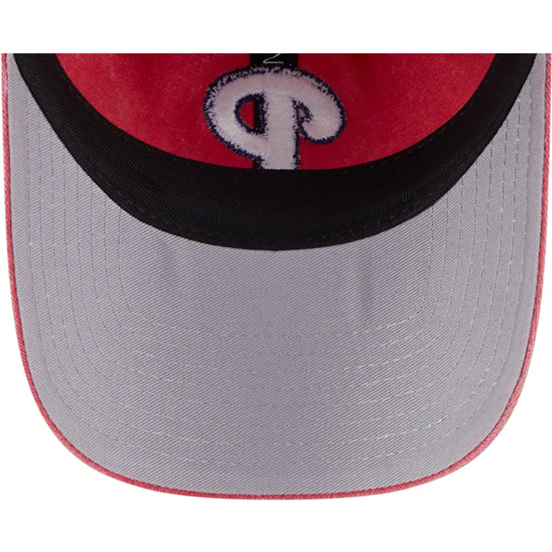 philadelphia-phillies-mlb-new-era-9twenty-tvattad-kontrast-justerbar-rosa-bojd-keps