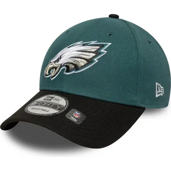 gron-och-svart-bojd-justerbar-keps-9forty-the-league-fran-philadelphia-eagles-nfl-av-new-era