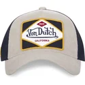 gra-och-marinbla-trucker-keps-gry-fran-von-dutch