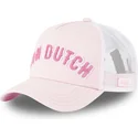 rosa-och-vit-truckerkeps-for-barn-kidbuckl-lp-fran-von-dutch