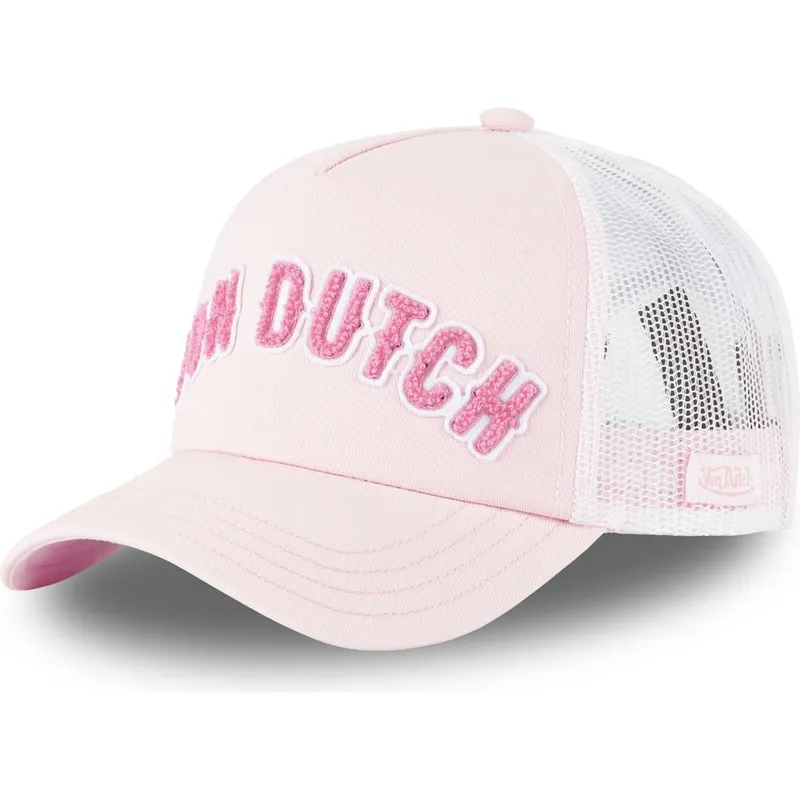 truckerkeps-rosa-och-vit-for-barn-kidbuckl-lp-fran-von-dutch