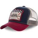 truckerkeps-marinbla-vit-och-rod-for-pojke-kidsquare16-fran-von-dutch