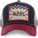 truckerkeps-marinbla-vit-och-rod-for-pojke-kidsquare16-fran-von-dutch