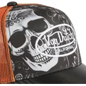 gorra-trucker-svart-och-orange-subl01-fran-von-dutch