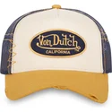 gorra-trucker-beige-azul-y-amarilla-used-05-de-von-dutch