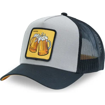 Gorra trucker grå öl Cheers CHE Cocktails från Capslab