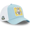 truckerkeps-bla-och-vit-snapback-bugs-bunny-loo11-bep2-looney-tunes-fran-capslab