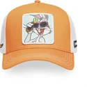 capslab-looney-tunes-bugs-bunny-loo11-bug2-orange-och-vit-truckerkeps