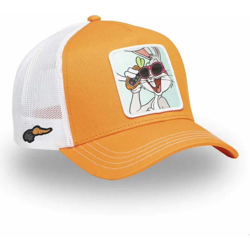 trucker-keps-orange-och-vit-bugs-bunny-loo11-bug2-looney-tunes-fran-capslab