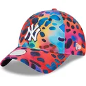 new-york-yankees-mlb-new-era-9twenty-flackar-vartraning-flaktpaket-2025-justerbar-flerfargad-bojd-keps-for-kvinnor