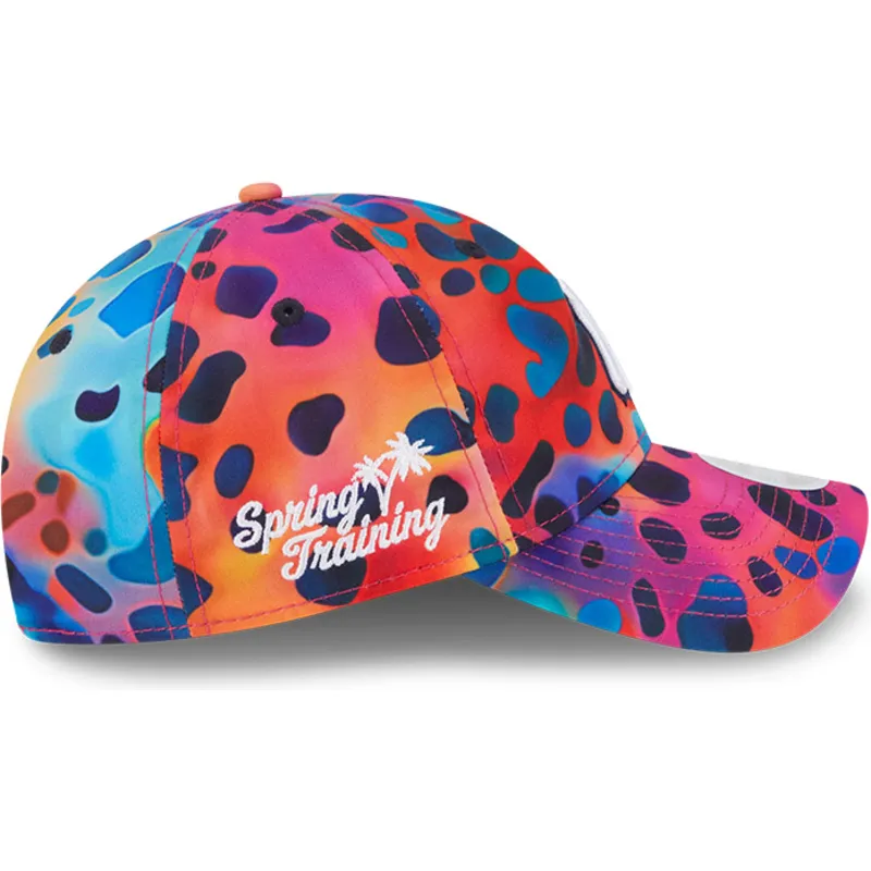 new-york-yankees-mlb-new-era-9twenty-spots-spring-training-fan-pack-2025-justerbar-flerfargad-kurvkeps-for-dam