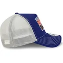 bla-och-vit-trucker-keps-9forty-a-frame-patch-spring-training-fan-pack-2025-fran-los-angeles-dodgers-mlb-av-new-era