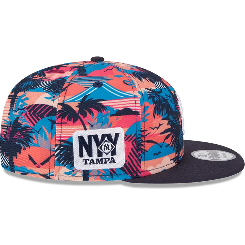 flerfargad-platt-snapback-keps-9fifty-printed-spring-training-fan-pack-2025-fran-new-york-yankees-mlb-av-new-era