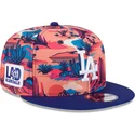 flerfargad-platt-snapback-keps-9fifty-printed-spring-training-fan-pack-2025-fran-los-angeles-dodgers-mlb-av-new-era