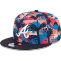 atlanta-braves-mlb-new-era-9fifty-snapback-multicolor-platt-keps-printed-spring-training-fan-pack-2025