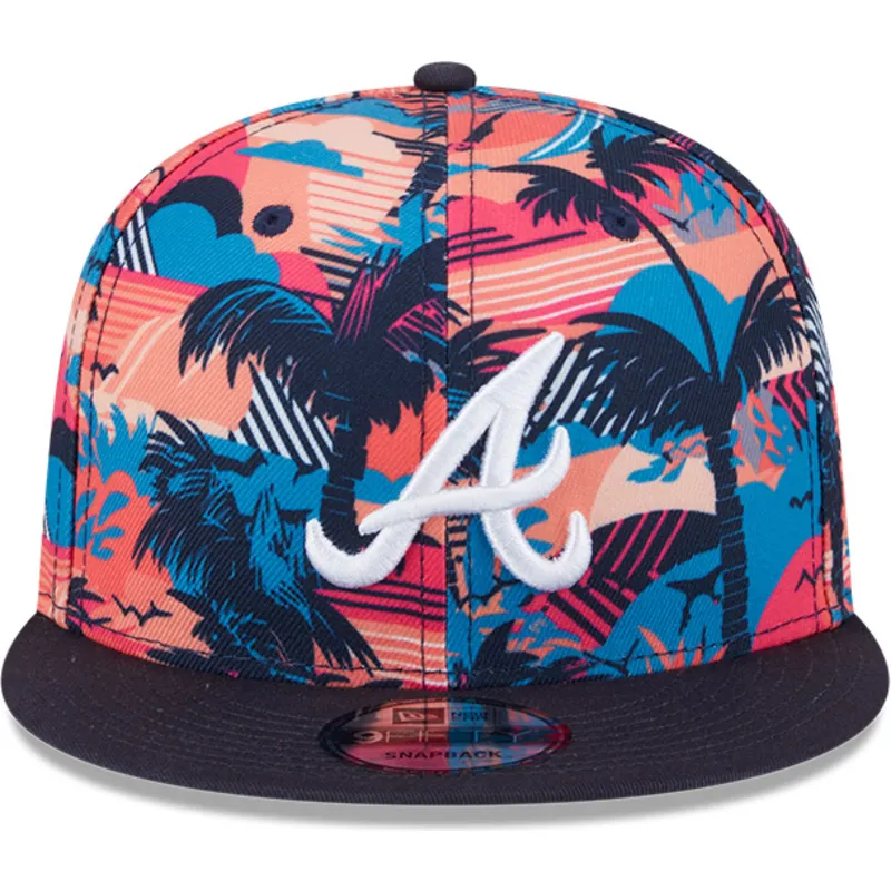 flerfargad-platt-keps-snapback-9fifty-printed-spring-training-fan-pack-2025-fran-atlanta-braves-mlb-av-new-era