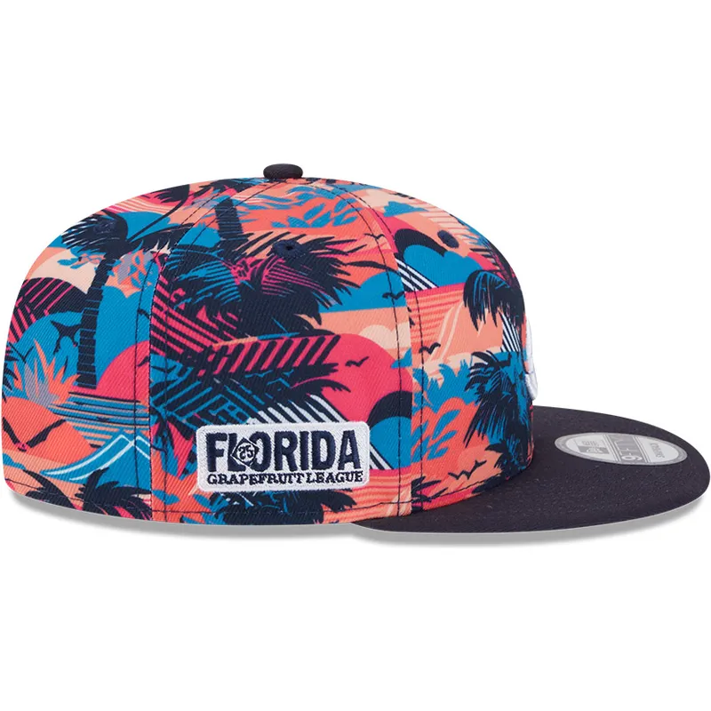 atlanta-braves-mlb-new-era-9fifty-snapback-multicolor-platt-keps-printed-spring-training-fan-pack-2025