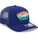 los-angeles-dodgers-mlb-new-era-bla-truckerkeps-9seventy-stretch-snap-mesh-spring-training-fan-pack-2025