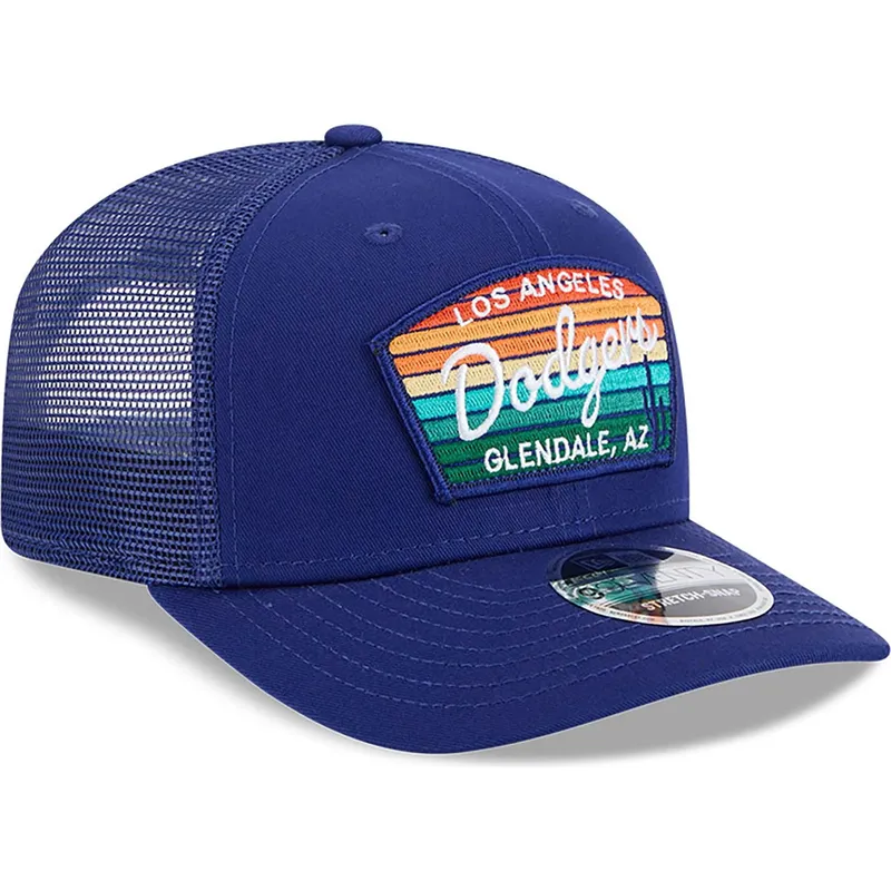 bla-trucker-keps-9seventy-stretch-snap-mesh-spring-training-fan-pack-2025-fran-los-angeles-dodgers-mlb-av-new-era