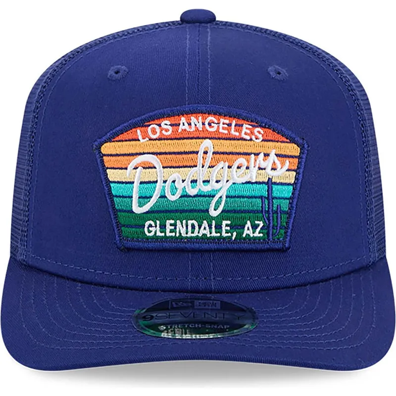 bla-trucker-keps-9seventy-stretch-snap-mesh-spring-training-fan-pack-2025-fran-los-angeles-dodgers-mlb-av-new-era