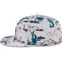 vit-platt-snapback-keps-9fifty-print-spring-training-fan-pack-2025-los-angeles-dodgers-mlb-fran-new-era