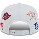 vit-platt-snapbackkeps-9fifty-scatter-spring-training-fan-pack-2025-med-mlb-grapefruit-league-logotyp-fran-new-era