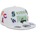 vit-platt-snapback-keps-9fifty-scatter-spring-training-fan-pack-2025-fran-mlb-cactus-league-logo-av-new-era
