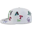 vit-platt-skarmsnapbackkeps-9fifty-scatter-spring-training-fan-pack-2025-med-mlb-cactus-league-logotyp-fran-new-era