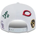 vit-platt-snapback-keps-9fifty-scatter-spring-training-fan-pack-2025-fran-mlb-cactus-league-logo-av-new-era