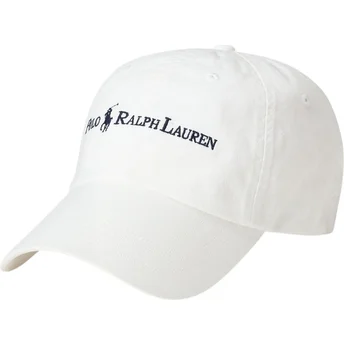 Justerbar vit klassisk sportkeps från Polo Ralph Lauren