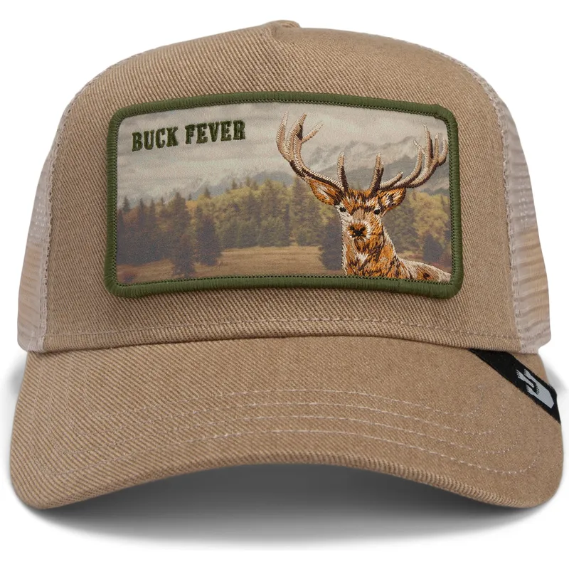 truckerkeps-brun-hjort-buck-fever-wild-heart-the-farm-fran-goorin-bros
