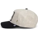 gorra-curva-beige-y-negra-snapback-escorpion-deadly-lethal-linen-rugged-comfort-the-farm-de-goorin-bros