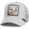 gorra-trucker-gris-lobo-maverick-howling-in-harmony-core-canvas-the-farm-de-goorin-bros