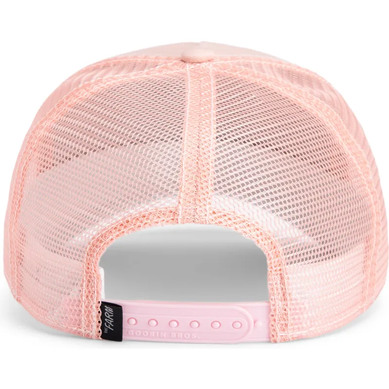 trucker-keps-rosa-tukan-paradise-toucan-mirage-chroma-wave-the-farm-fran-goorin-bros