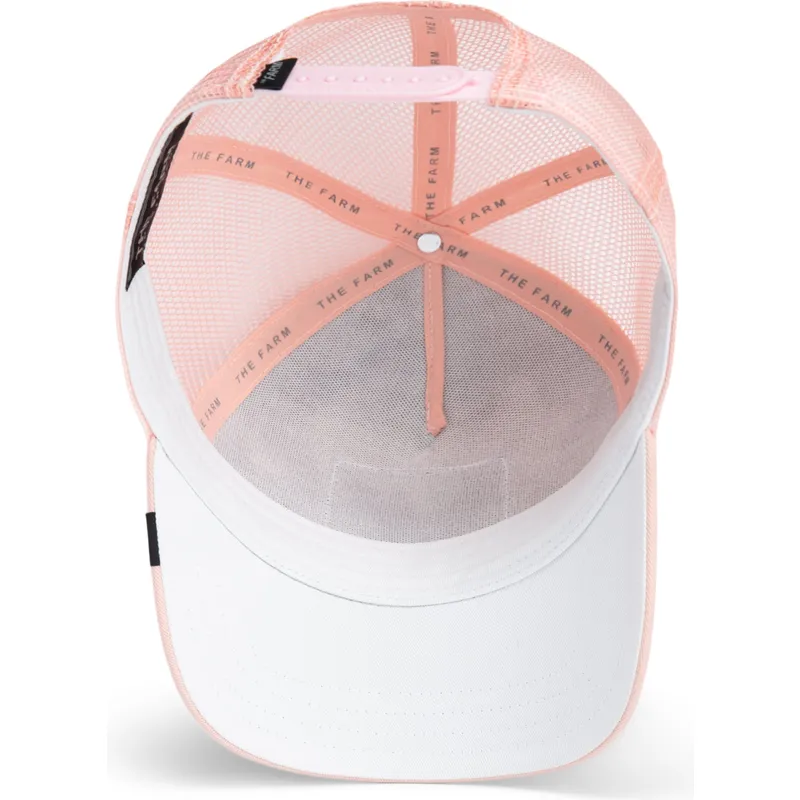 trucker-keps-rosa-tukan-paradise-toucan-mirage-chroma-wave-the-farm-fran-goorin-bros