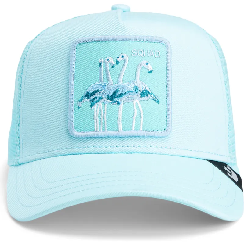 trucker-keps-bla-flamingo-mirage-squad-chroma-wave-the-farm-fran-goorin-bros