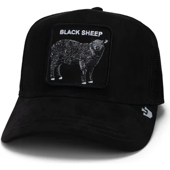 svart-trucker-keps-far-the-suede-sheep-global-core-micro-suede-the-farm-fran-goorin-bros