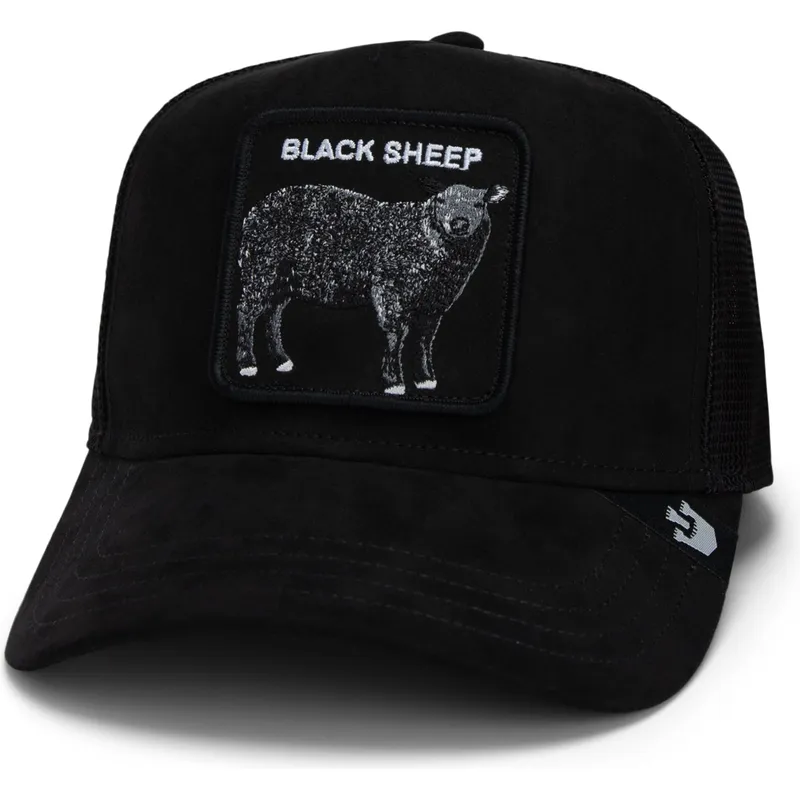 svart-trucker-keps-far-the-suede-sheep-global-core-micro-suede-the-farm-fran-goorin-bros