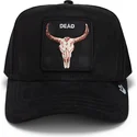 svart-trucker-keps-oxe-dead-the-suede-skull-global-core-micro-suede-the-farm-fran-goorin-bros